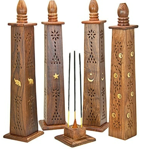 Wooden Tower Sticks/Cone Burner