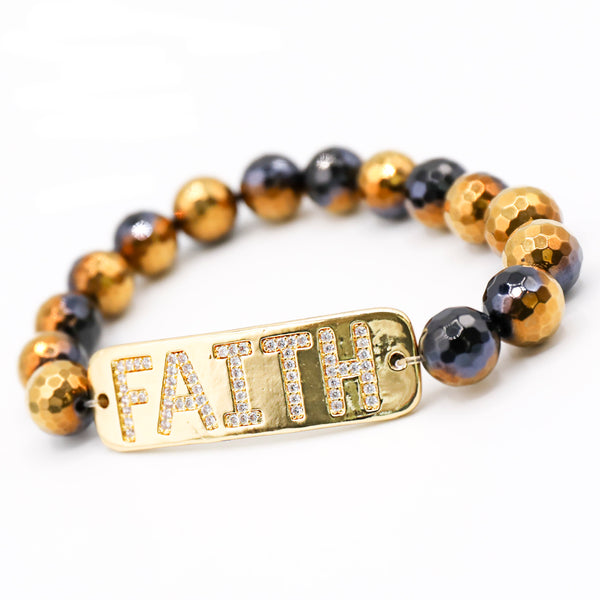 Faith Onyx Bracelet